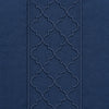 Forro Ajustable Liso con 2 Sobrefundas Bordadas – Full, Queen y King, 12 Colores - Azul Navy
