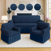 Juego de Forro de Muebles 3+1+1 con Revuelo Collection Belize - Navy