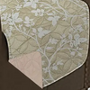 Protector para Sofá Reversible 3 Piezas Scarlett Classics Argos – Microfibra Antimanchas para Sillón, Loveseat y Sofá - Beige Floral