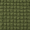 Set de Cobertores de Sofá Versalles 3+1+1 Textura Burbuja - Verde Oliva