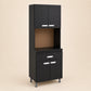 Gabinete de cocina en Negro, vista principal