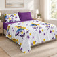 Juego de sábanas 4 piezas estampado morado con mariposas – vista principal