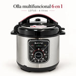 Olla de presión eléctrica multifuncional 6 en 1 de 6 litros – vista principal