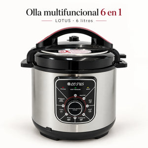 Olla de presión eléctrica multifuncional 6 en 1 de 6 litros – vista principal