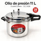 Olla de presión de aluminio de 11 litros – vista principal