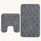 Set de 2 Tapetes de Baño Memory Foam Galesville – Antideslizantes para Ducha e Inodoro