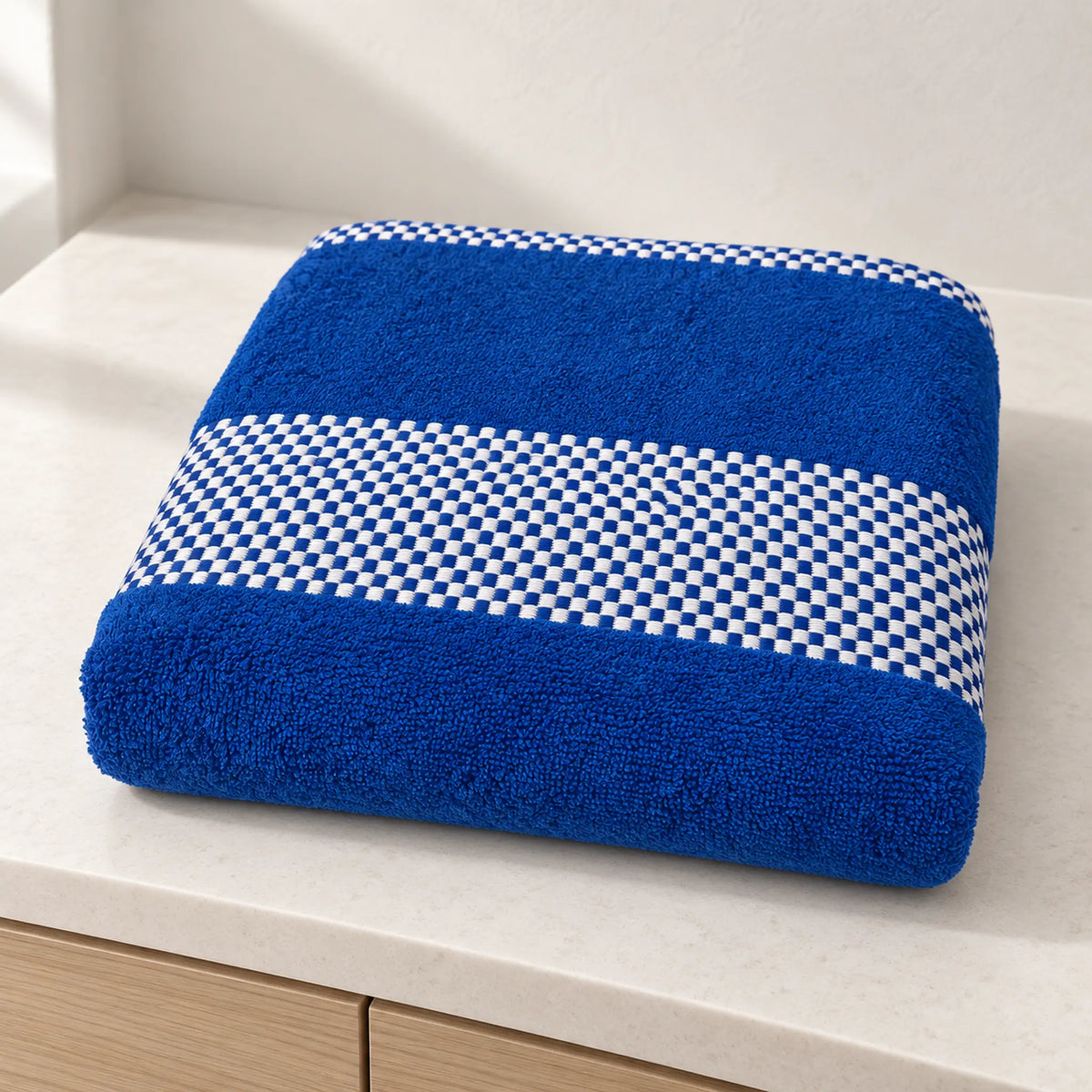 Toalla de baño Hilasal Egyptia color azul royal