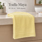 Pack de 12 Toallas Maya, variante Surtido Pastel, toalla color amarillo pastel, portada