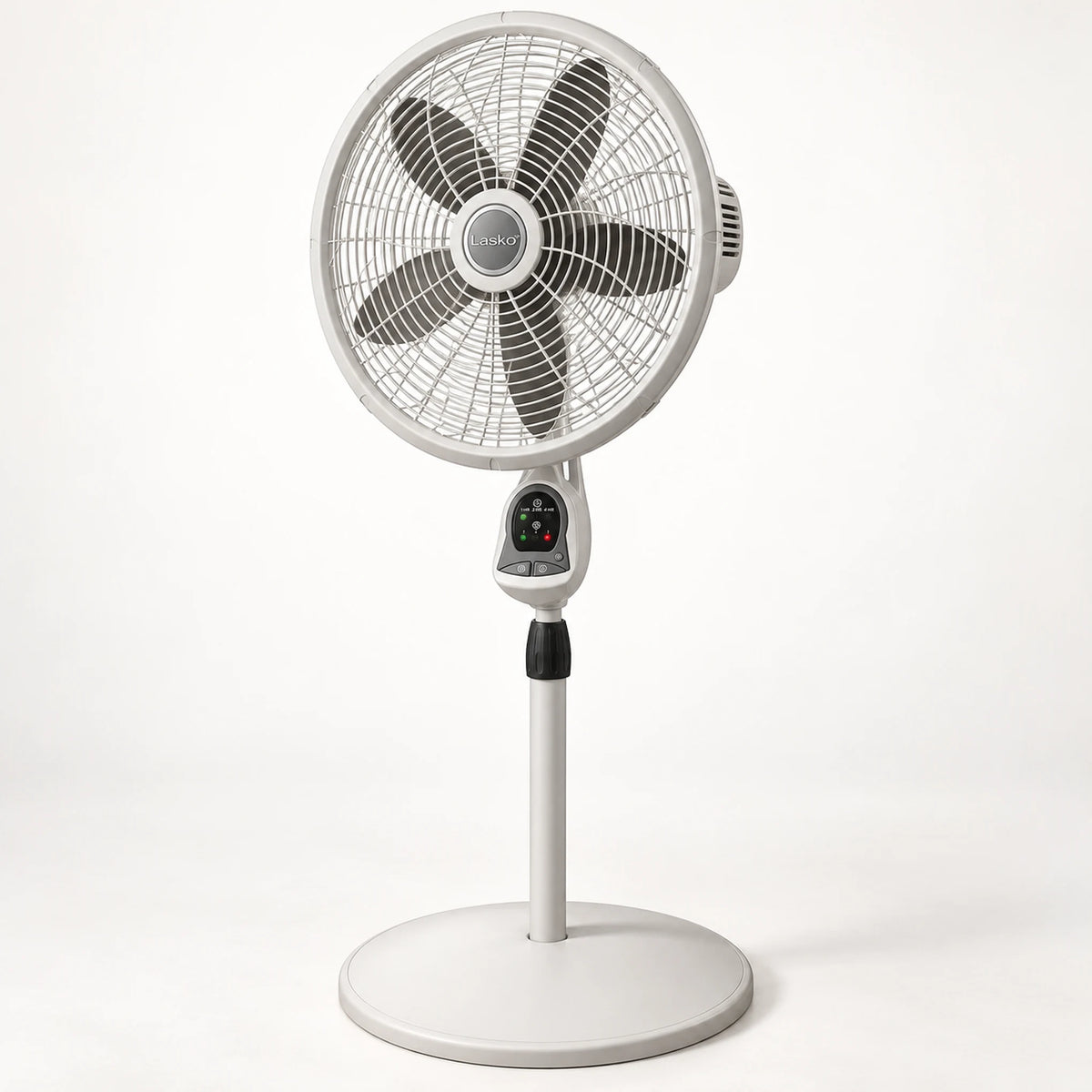 Ventilador de pedestal Lasko 18 pulgadas con control remoto – vista principal