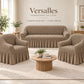 Set de cobertores Versalles color Taupe, vista frontal