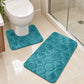 Set de 2 Tapetes de Baño Memory Foam Galesville – Antideslizantes para Ducha e Inodoro