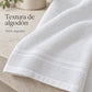 Pack de 12 Toallas Maya, variante Blanco, detalle de la textura del algodón