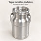 Tapa metálica del lechero de aluminio Alinter de 5 litros
