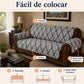 Protector de sofá Cádiz, fácil de colocar sobre el mueble