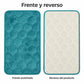 Set de 2 Tapetes de Baño Memory Foam Galesville – Antideslizantes para Ducha e Inodoro