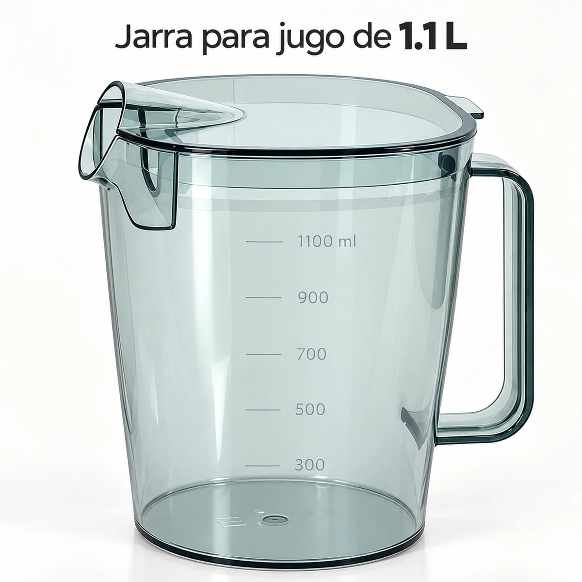 Jarra para jugo de 1.1 L con asa del extractor de jugos Sankey XJ-8505