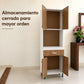 Almacenamiento cerrado con puertas del gabinete de cocina