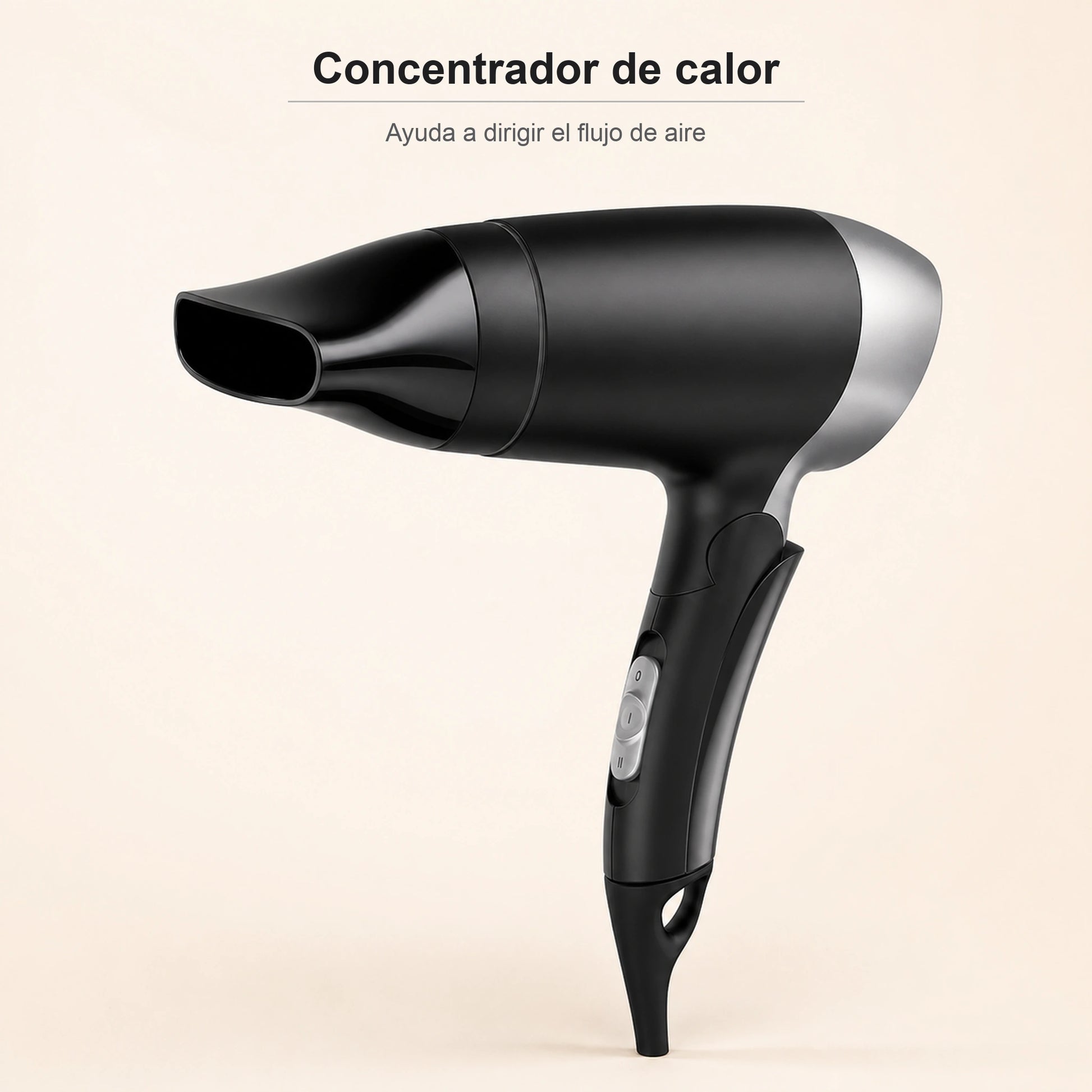 Boquilla concentradora de calor del secador de viaje Remington D2400