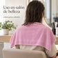 Pack de 12 Toallas Maya, variante Surtido Pastel, toalla color rosa, uso en el cabello
