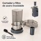 Filtro de acero inoxidable, fácil de limpiar