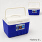 Hielera Lotus en azul de 6 litros, compacta