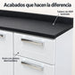 Gabinete de cocina de acero 105 cm – acabados: acero con pintura electrostática y tablero de MDP laminado