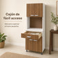 Cajón amplio y de fácil acceso del gabinete de cocina