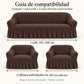 Set de cobertores Versalles color Chocolate, guía de compatibilidad de medidas