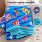 Frazada reversible piel de oveja, diseño Paw Patrol, resumen de características