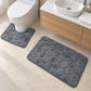 Set de 2 Tapetes de Baño Memory Foam Galesville – Antideslizantes para Ducha e Inodoro