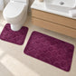 Set de 2 Tapetes de Baño Memory Foam Galesville – Antideslizantes para Ducha e Inodoro