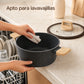 Batería de cocina Negro apta para lavavajillas