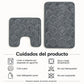 Set de 2 Tapetes de Baño Memory Foam Galesville – Antideslizantes para Ducha e Inodoro