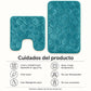 Set de 2 Tapetes de Baño Memory Foam Galesville – Antideslizantes para Ducha e Inodoro
