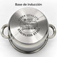 Base de inducción de las ollas de acero inoxidable Epicure