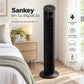 Ventilador de torre Sankey en un dormitorio