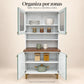 Alacena de Cocina Bertolini 2x1, interior organizado con repisas