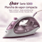 Plancha de vapor compacta rosada – resumen de características