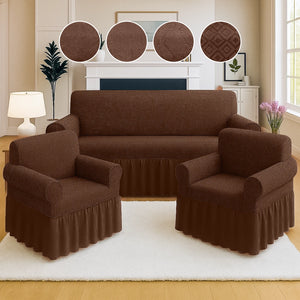 Juego de Forro de Muebles 3+1+1 con Revuelo Collection Belize