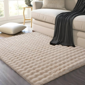 Alfombra Decorativa de Terciopelo Suave Plush - 120x160 cm