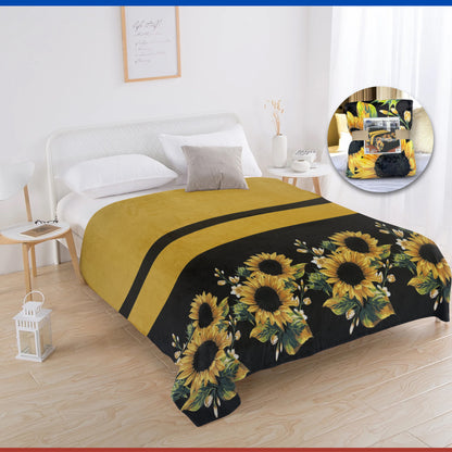 Manta de Franela Estampada King Size 1200 Gramos Smiling Home