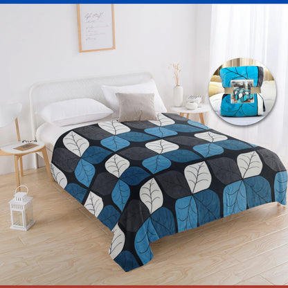 Manta de Franela Estampada King Size 1200 Gramos Smiling Home