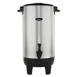 Cafetera Oster de 45 Tazas en Acero Inoxidable