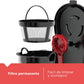 Cafetera BLACK+DECKER CM0916B de 12 Tazas | Tecnología Vortex y Sneak-a-Cup