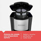 Cafetera Personal Black+Decker de 1 Taza con Taza Térmica de 16 oz | Café Molido y Sobres