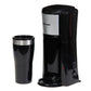 Cafetera Personal Black+Decker de 1 Taza con Taza Térmica de 16 oz | Café Molido y Sobres