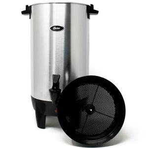 Cafetera Oster® de Acero Inoxidable 35 Tazas – Mantiene el Café Caliente y con Sabor Intenso