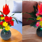 Flores Artificiales Decorativas con Iluminación LED