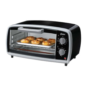 Horno Tostador Oster 10L TSSTTVVG01 – 3 Funciones (Tostar, Hornear, Asar) | 1000W, Compacto, Negro
