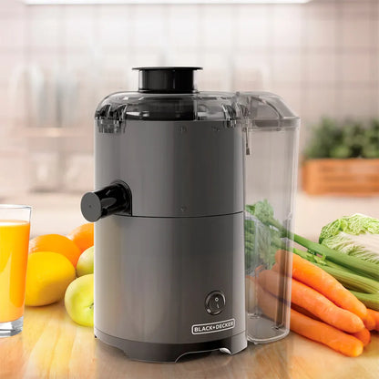 Extractor Silencioso Black+Decker para frutas y verduras JE2500B-LA